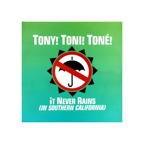 Tony Toni Tone - It never rains in Southern California (3 Mixes) 12" Vinyl Record