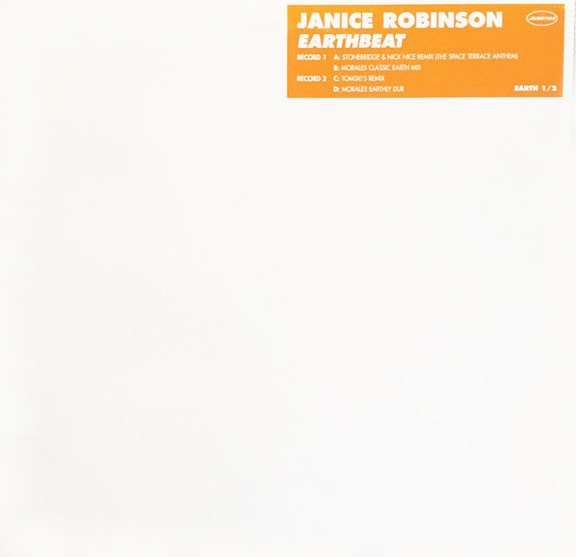Janice Robinson - Earthbeat (Stonebridge & Nick Nice Space Terrace Anthem / Tomski Remix / 2 David Morales Mixes) 2 x Vinyl