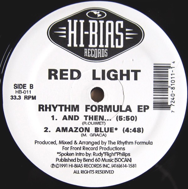 Red Light - Rhythm formula EP feat Who Needs Enemies / Kinetix / And Then / Amazon Blue (Vinyl 12")