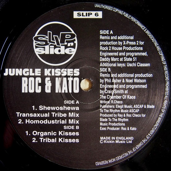 Rocky & Kato - Jungle kisses (original . Xpress 2 / Phil Asher mixes) 2 x Vinyl Promo