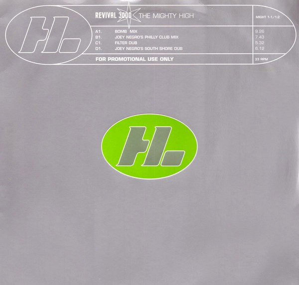 Revival 3000 - The mighty high (4 Joey Negro / Dave Lee Mixes) 2 x VinylPromo