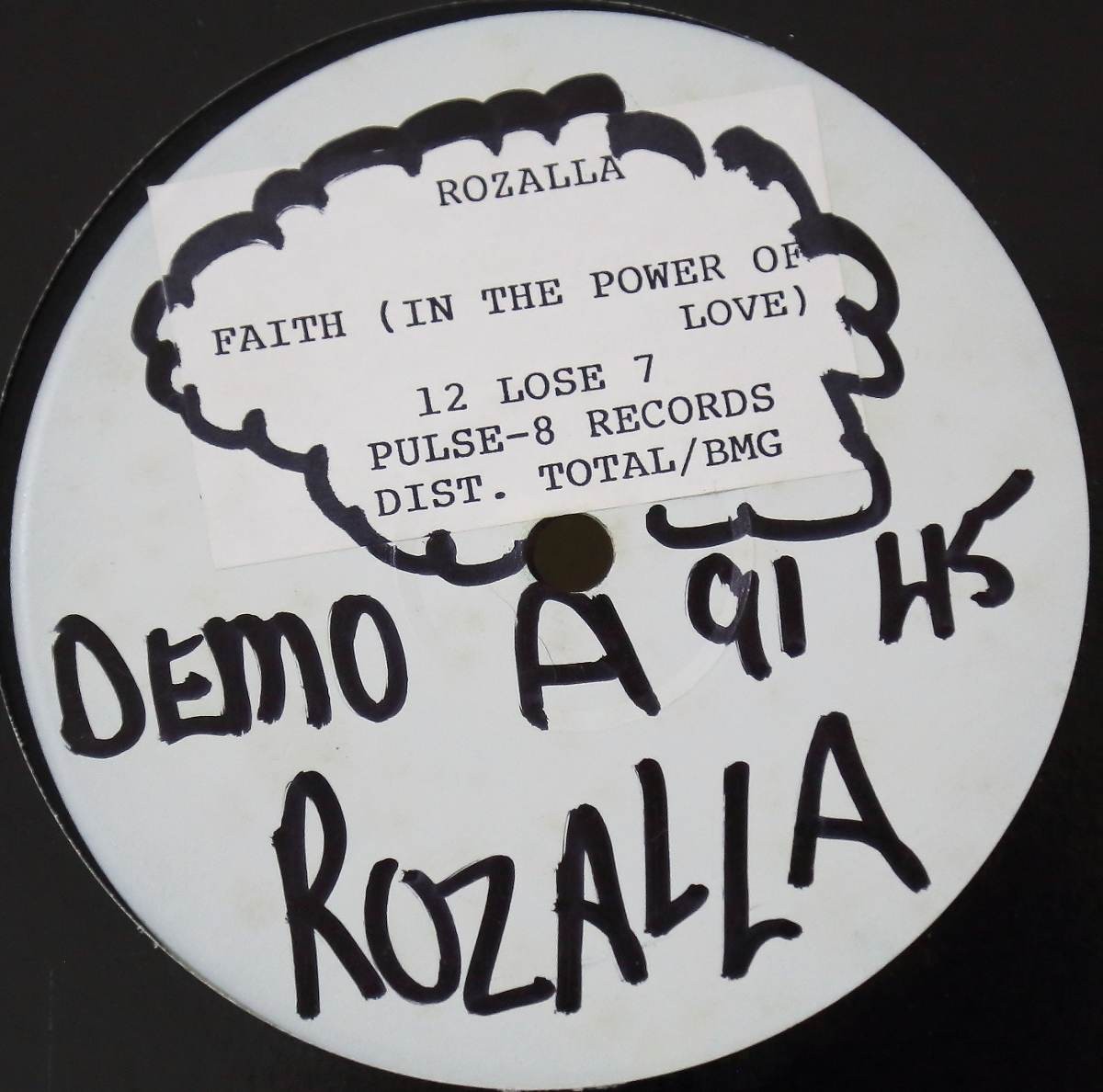 Rozalla - Faith (In the power of love) Original Mix / Teknokraft Mix (Vinyl 12" Promo)