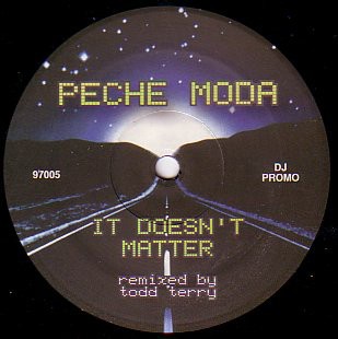 Peche Moda - It doesn't matter / Black house (Vinyl 12")