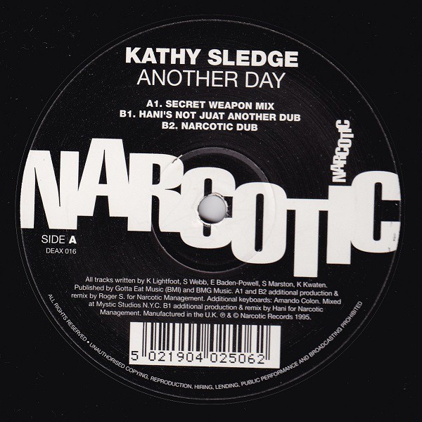 Kathy Sledge - Another day (Roger S Mix / Roger S Dub / Hani Dub) Vinyl 12"