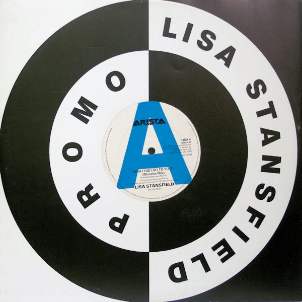 Lisa Stansfield - What did I do to you (David Morales Remix / David Morales Anti Poll Tax Dub) Vinyl Promo