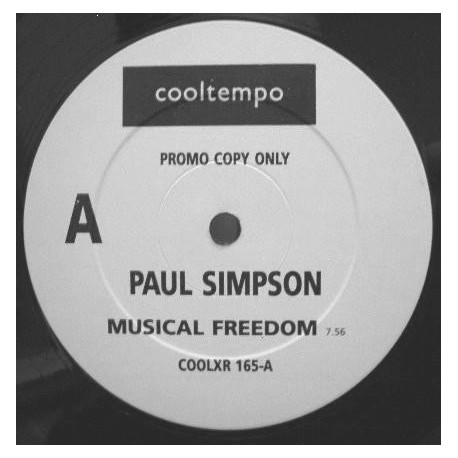 Paul Simpson - Musical freedom (2 Versions) / Jam Up De Music (Vinyl Promo)