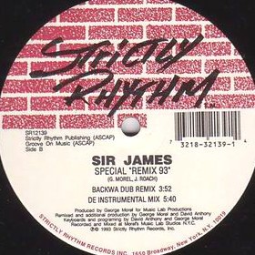Sir James - Special (George Morel Remixes) Vinyl 12" Record