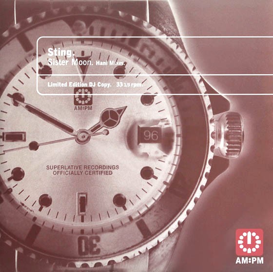 Sting - Sister moon (3 Hani Mixes) Vinyl 12" Promo