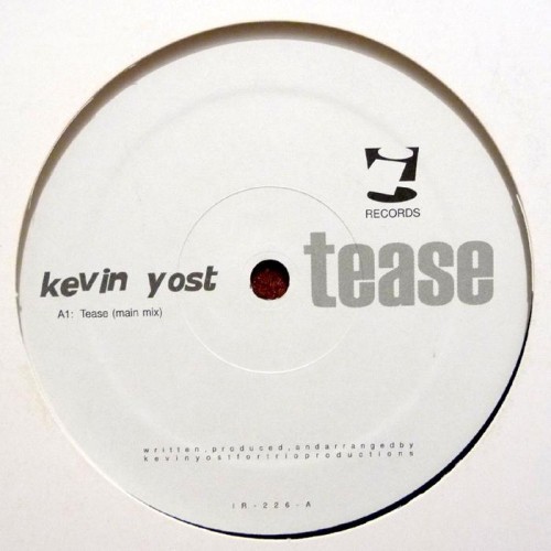 Kevin Yost - Tease (Main mix / Teaser mix) 12" Vinyl Record