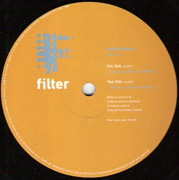 Underwolves - Nine lives (Version wildlife / Version my life) 12" Vinyl Record