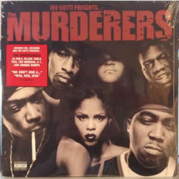 Murderers (Irv Goti presents) - Debut 2LP featuring 23 tracks including We dont give a / How many wanna die / Tales from the dar