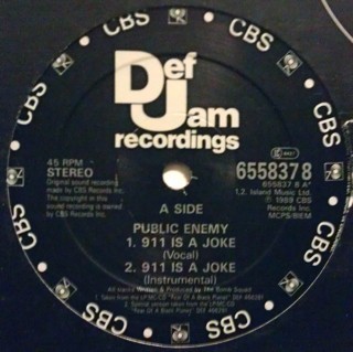 Public Enemy - 911 is a joke (Vocal mix / Instrumental) / Revolutionary generation (Vocal mix / Instrumental)
