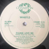 Whistle - Please love me / Just for fun / Just Buggin (Dutch Mix)  Vinyl Record