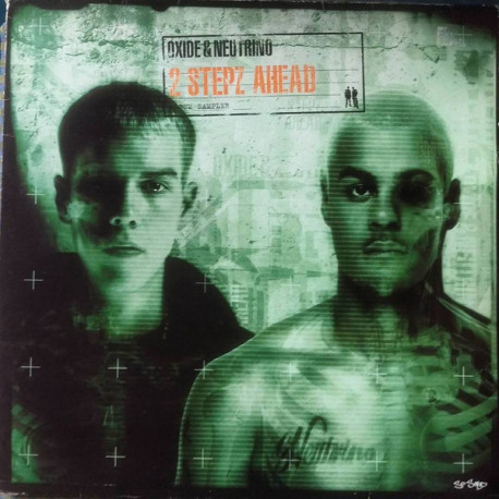 Oxide & Neutrino - 2 Stepz Ahead Clean LP sampler featuring 6 tracks. (Return of da supa / Hands up / Rap dis 2) Vinyl Promo