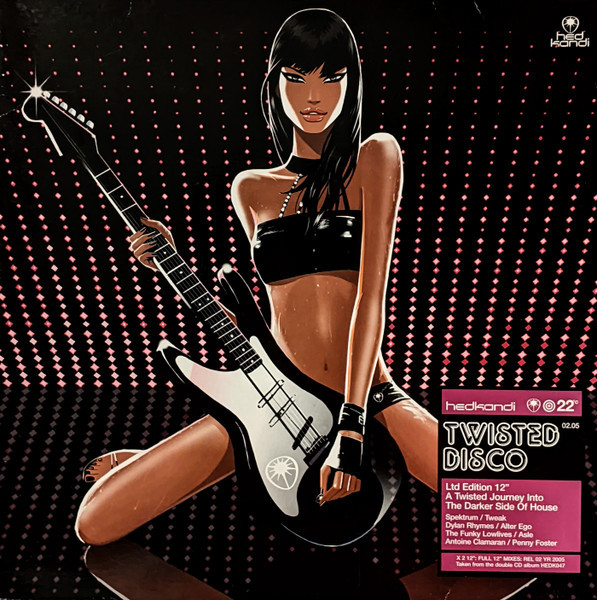 Twisted Disco - 2x12inch featuring Spektrum "Kinda new" (Tiefschwarz Dub) / Tweak feat Robina "Watching you" (2 Vinyl Record)